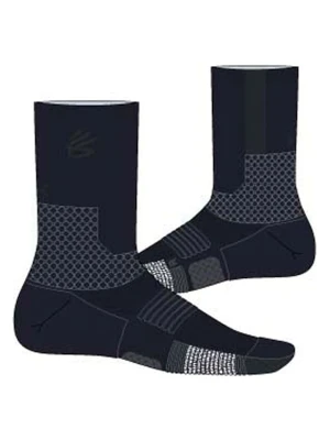 Under Armour Skarpety sportowe "Playmaker" w kolorze czarnym rozmiar: M