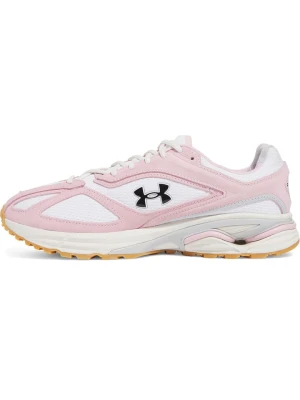 Under Armour Skórzane buty w kolorze jasnoróżowo-białym do biegania rozmiar: 37, 5