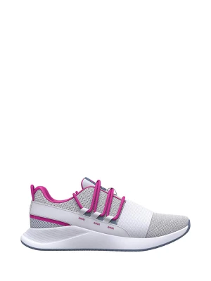 Under Armour Sneakersy w kolorze jasnoszaro-biało-różowym rozmiar: 36,5