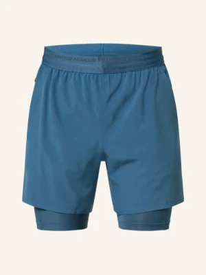 Under Armour Spodenki Do Biegania 2 W 1 Ua Vanish Elite blau