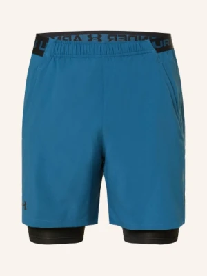 Under Armour Spodenki Treningowe 2 W 1 Ua Vanish blau
