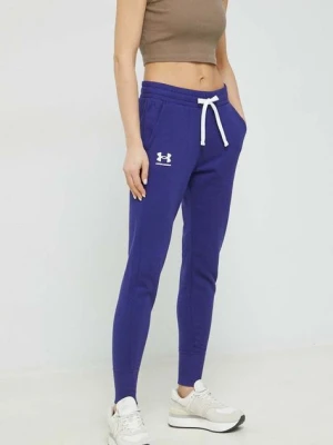 Under Armour spodnie damskie kolor niebieski melanżowe 1356416-035