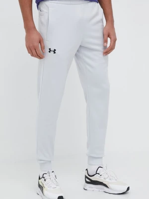 Under Armour spodnie dresowe Armour Fleece szary