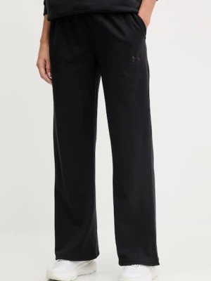 Under Armour spodnie dresowe Icon Vida damskie kolor czarny gładkie 6004853