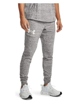 Under Armour Spodnie dresowe "Rival" w kolorze szarym rozmiar: XXL