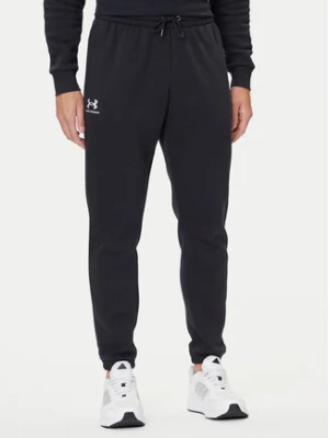 Under Armour Spodnie dresowe UA Essential Fleece Jogger 1373882 Czarny Regular Fit