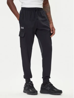 Under Armour Spodnie dresowe Ua Rival 1382134 Czarny Regular Fit