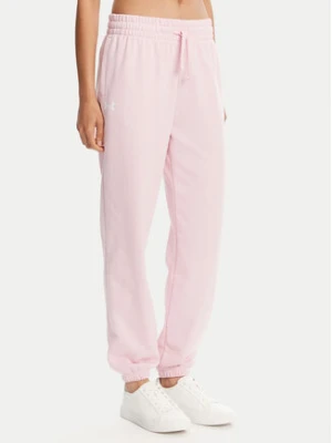 Under Armour Spodnie dresowe Ua Rival 1382735 Różowy Loose Fit