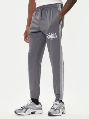 Under Armour Spodnie dresowe Ua Rival Fleece Colorblock 6003954 Szary Loose Fit
