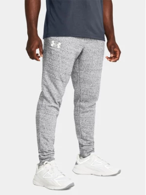 Under Armour Spodnie dresowe Ua Rival Terry Jogger 1380843-011 Szary Fitted Fit