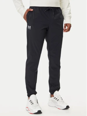 Under Armour Spodnie dresowe UA Vibe Woven 1386557 Czarny Regular Fit