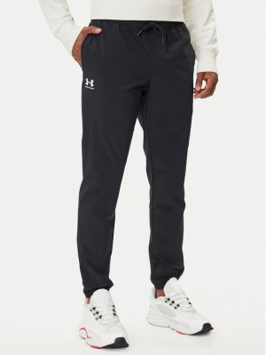 Under Armour Spodnie dresowe UA Vibe Woven 1386557 Czarny Regular Fit