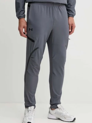 Under Armour spodnie dresowe Unstoppable męskie kolor szary gładkie 1390256