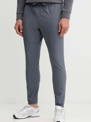 Under Armour spodnie dresowe Vibe Woven męskie kolor szary gładkie 1386557