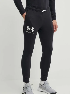 Zdjęcie produktu Under Armour spodnie męskie kolor czarny gładkie 1361642-001