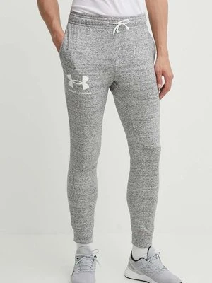 Under Armour spodnie męskie kolor szary gładkie 1361642-001