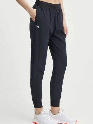 Under Armour spodnie treningowe ArmourSport kolor czarny high waist