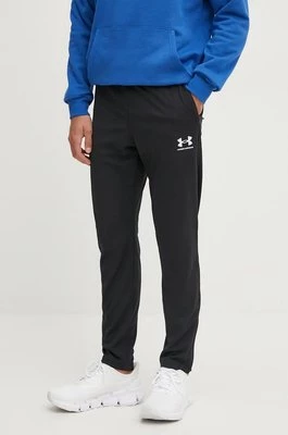 Under Armour spodnie treningowe Challenger kolor czarny gładkie 1382602