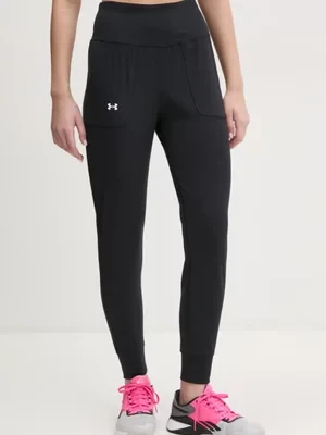 Under Armour spodnie treningowe Motion kolor czarny gładkie 1375077