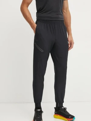 Under Armour spodnie treningowe Unstoppable kolor czarny gładkie 1388823