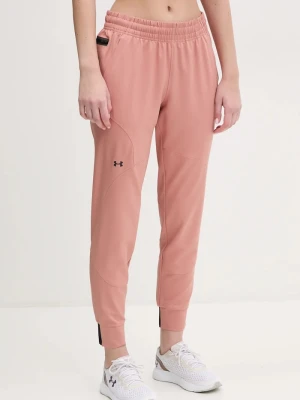 Under Armour spodnie treningowe Unstoppable pomarańczowy