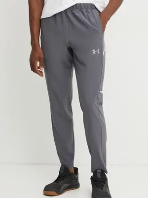 Under Armour spodnie treningowe Woven Utility kolor szary gładkie 1389256