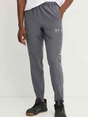 Under Armour spodnie treningowe Woven Utility kolor szary gładkie 1389256