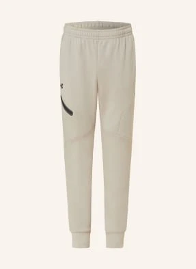 Under Armour Spodnie Unstoppable W Stylu Dresowym beige