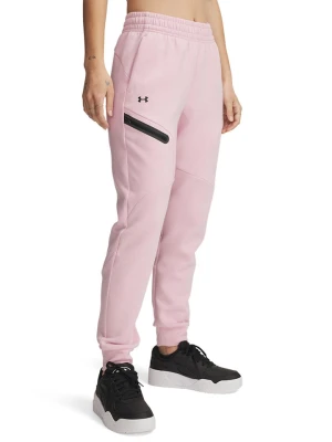 Under Armour Spodnie w kolorze jasnoróżowym do biegania rozmiar: S