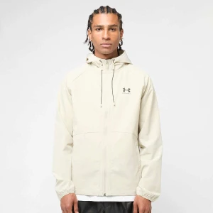 Under Armour Stretch Woven Windbreaker mężczyźni Komplety dresowe beż rozmiar Odzież