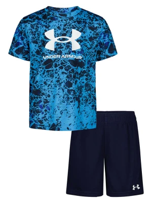 Under Armour Strój sportowy w kolorze niebiesko-granatowym rozmiar: 104-110