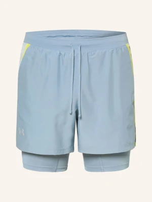 Under Armour Szorty Do Biegania 2 W 1 Ua Launch blau