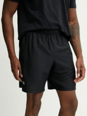 Under Armour szorty do biegania Launch kolor czarny