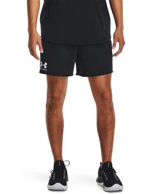 Under Armour Szorty dresowe "Rival" w kolorze czarnym rozmiar: S