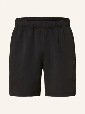 Under Armour Szorty Dresowe Ua Unstoppable Fleece schwarz CZARNY