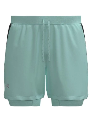 Under Armour Szorty funkcyjne 2w1 w kolorze miętowym rozmiar: L