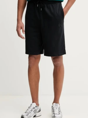 Under Armour szorty dresowe męskie z bawełną Rival czarny
