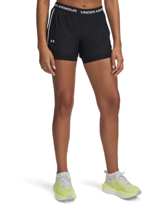Under Armour Szorty sportowe 2w1 w kolorze czarnym rozmiar: XS