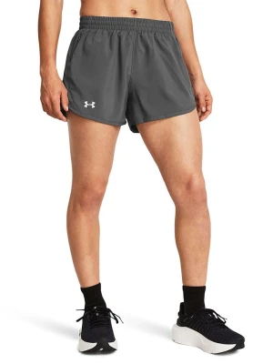Under Armour Szorty sportowe "Fly By 3" w kolorze szarym rozmiar: S
