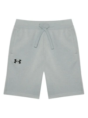 Under Armour Szorty sportowe Rival 1363508 Szary Regular Fit