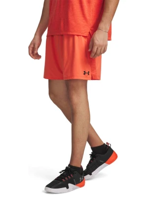 Under Armour Szorty sportowe "Tech Vent 7" w kolorze pomarańczowym rozmiar: XL