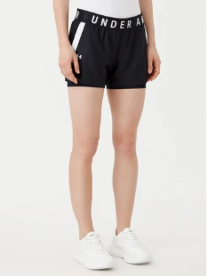 Under Armour Szorty sportowe Ua Play Up 2-In-1 1351981 Czarny Loose Fit