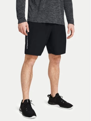 Under Armour Szorty sportowe Ua Woven Wdmk Shorts 1383356-001 Czarny Loose Fit