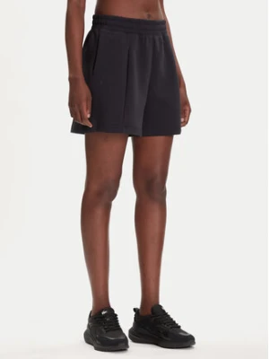 Under Armour Szorty sportowe Unstoppable Flc Pltd Short 1382764-001 Czarny Loose Fit