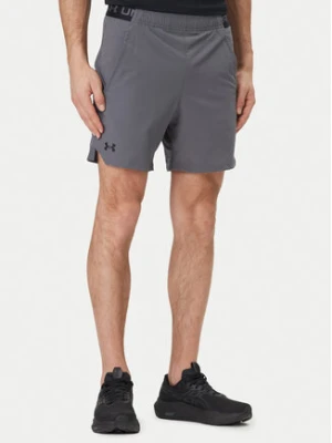 Under Armour Szorty sportowe Vanish Woven 6in 1373718 Szary Regular Fit