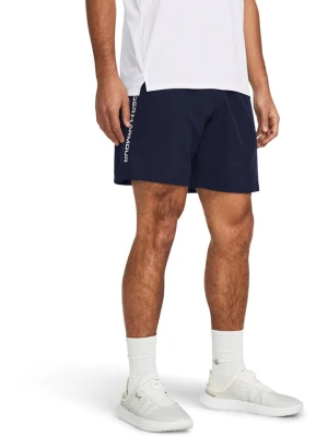 Under Armour Szorty sportowe "Woven" w kolorze granatowym rozmiar: XL