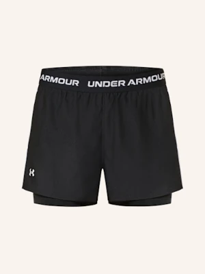 Under Armour Szorty Treningowe 2 W 1 Ua Play Up schwarz