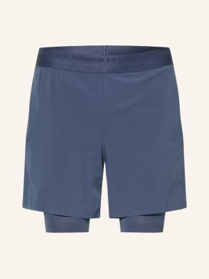 Under Armour Szorty Treningowe 2 W 1 Ua Vanish Elite grau NIEBIESKI