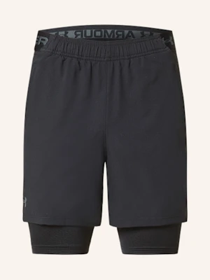 Under Armour Szorty Treningowe 2 W 1 Ua Vanish Woven schwarz