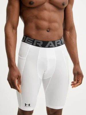 Under Armour szorty treningowe kolor biały